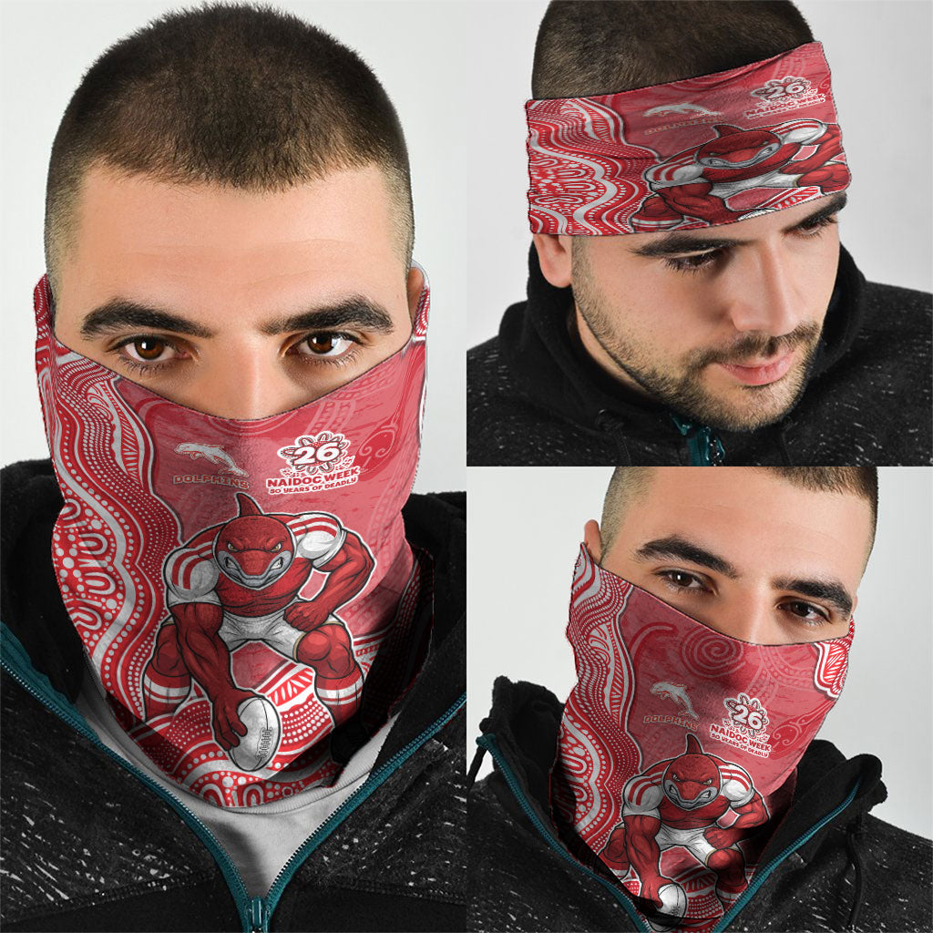 Dolphins NAIDOC Week 2026 Neck Gaiter First Nations of Australia Aboriginal Mascot Rugby