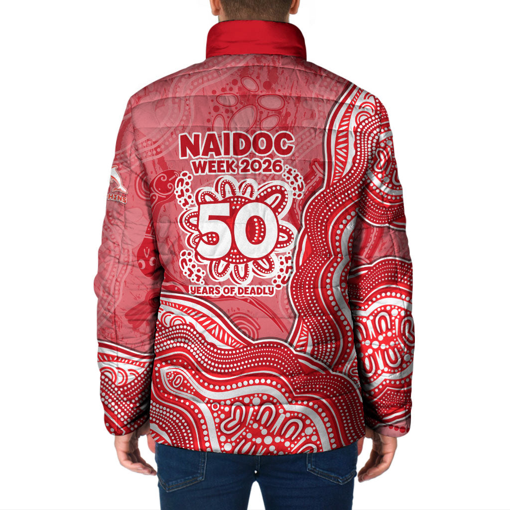 Dolphins NAIDOC Week 2026 Padded Jacket First Nations of Australia Aboriginal Mascot Rugby