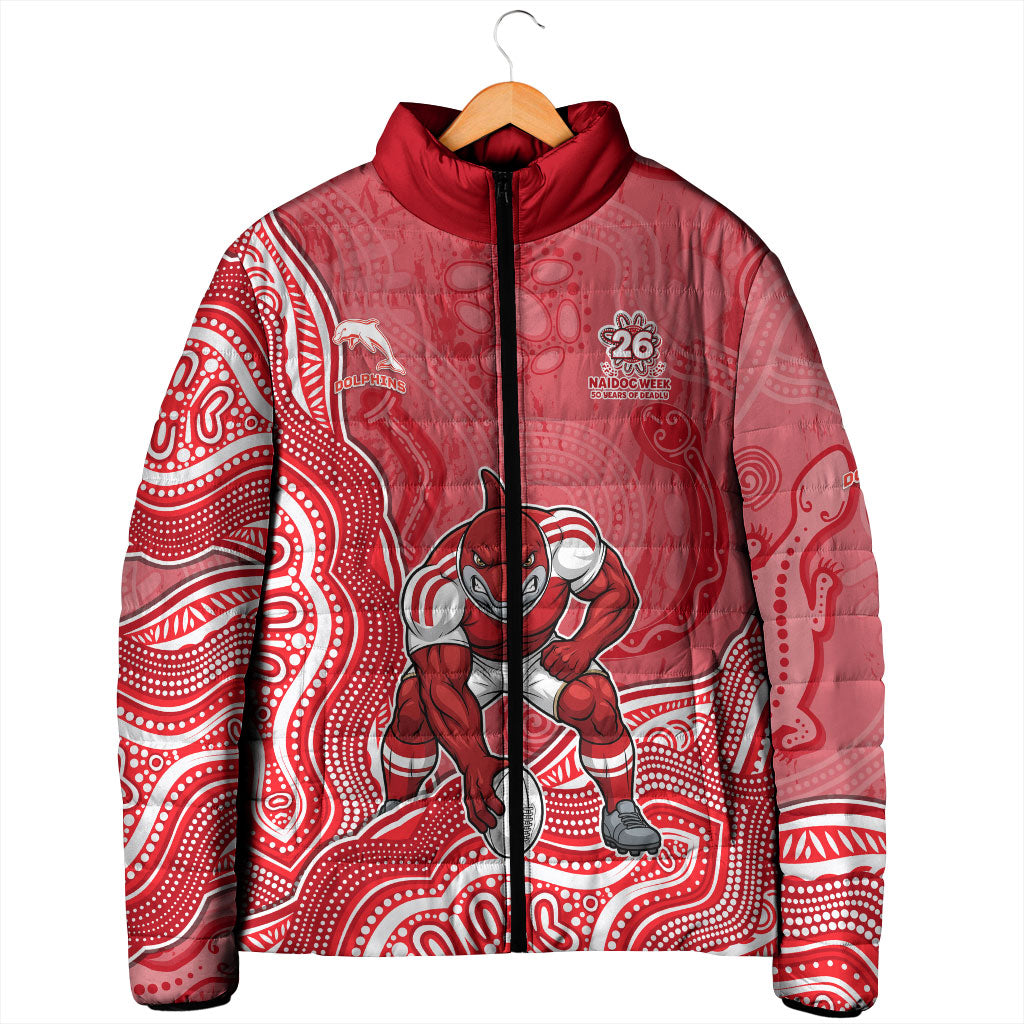 Dolphins NAIDOC Week 2026 Padded Jacket First Nations of Australia Aboriginal Mascot Rugby