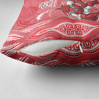 Dolphins NAIDOC Week 2026 Pillow Cover First Nations of Australia Aboriginal Mascot Rugby