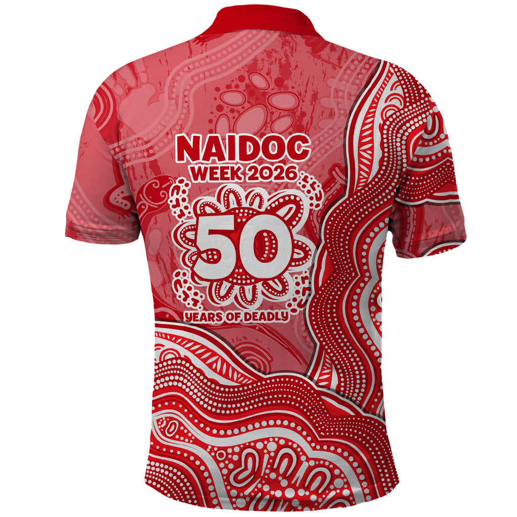 Dolphins NAIDOC Week 2026 Polo Shirt First Nations of Australia Aboriginal Mascot Rugby