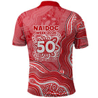 Dolphins NAIDOC Week 2026 Polo Shirt First Nations of Australia Aboriginal Mascot Rugby