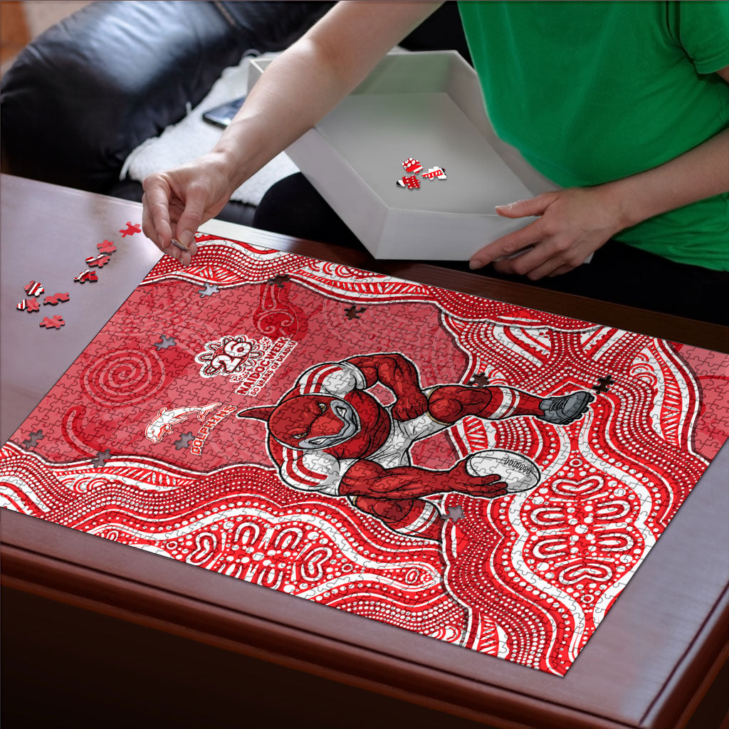 Dolphins NAIDOC Week 2026 Puzzle First Nations of Australia Aboriginal Mascot Rugby