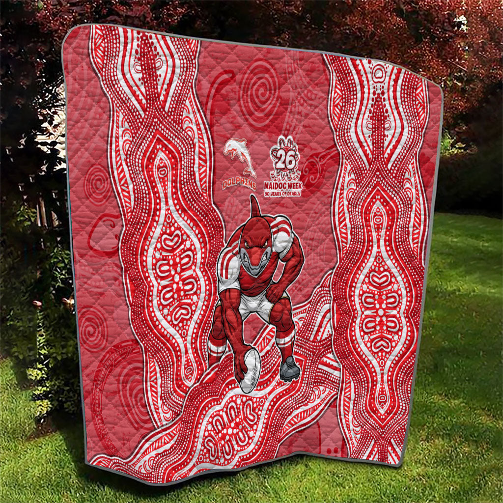 Dolphins NAIDOC Week 2026 Quilt First Nations of Australia Aboriginal Mascot Rugby