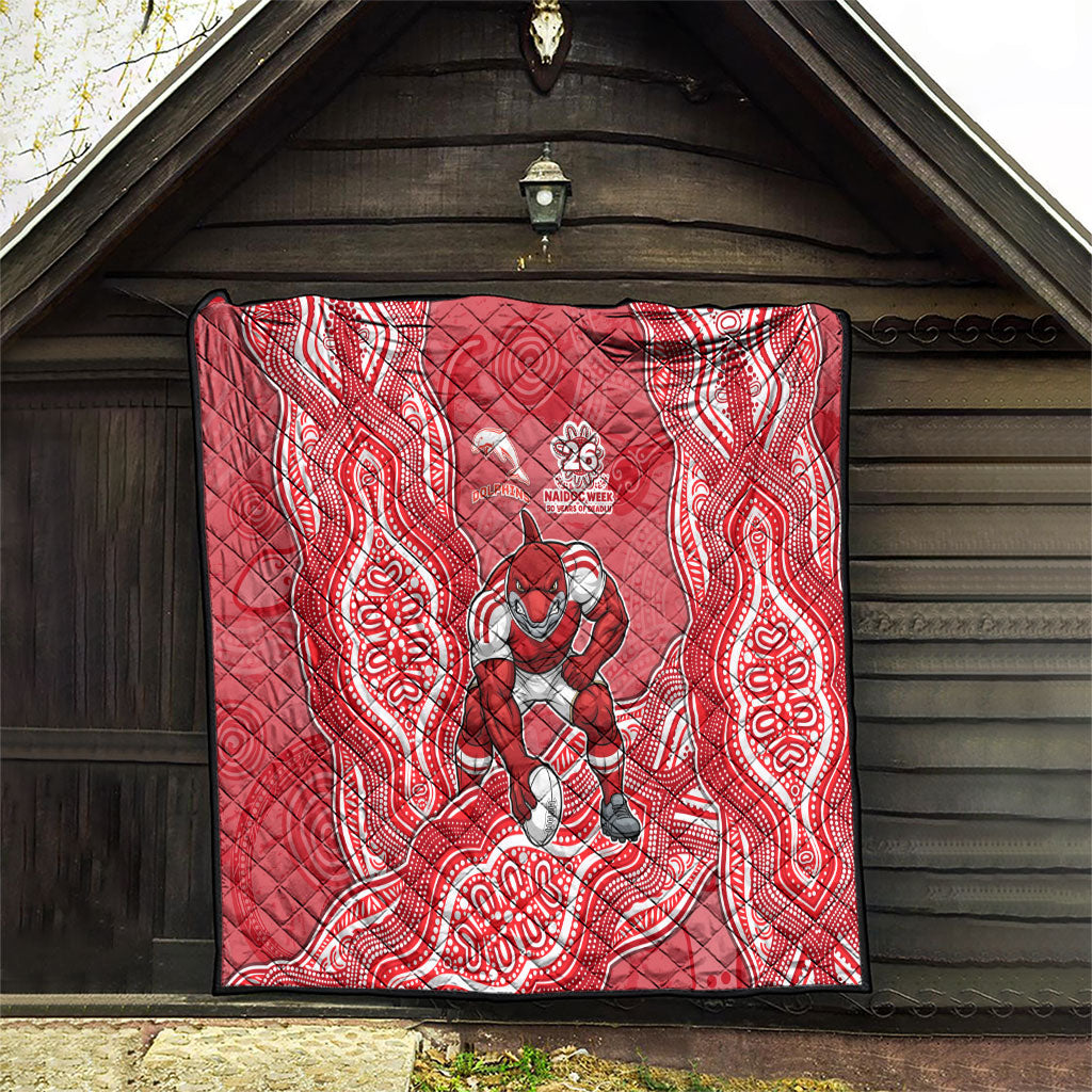 Dolphins NAIDOC Week 2026 Quilt First Nations of Australia Aboriginal Mascot Rugby