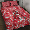 Dolphins NAIDOC Week 2026 Quilt Bed Set First Nations of Australia Aboriginal Mascot Rugby
