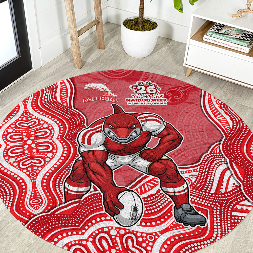 Dolphins NAIDOC Week 2026 Round Carpet First Nations of Australia Aboriginal Mascot Rugby