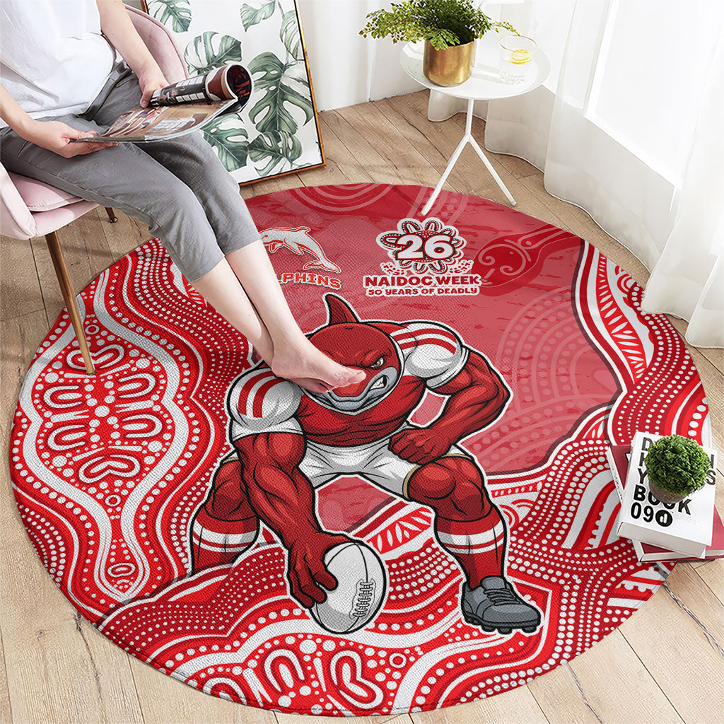 Dolphins NAIDOC Week 2026 Round Carpet First Nations of Australia Aboriginal Mascot Rugby