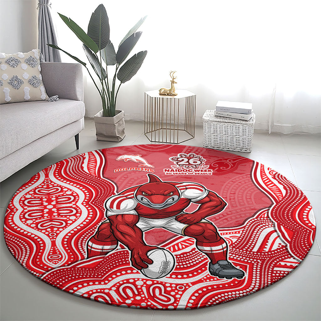 Dolphins NAIDOC Week 2026 Round Carpet First Nations of Australia Aboriginal Mascot Rugby