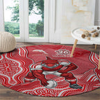 Dolphins NAIDOC Week 2026 Round Carpet First Nations of Australia Aboriginal Mascot Rugby
