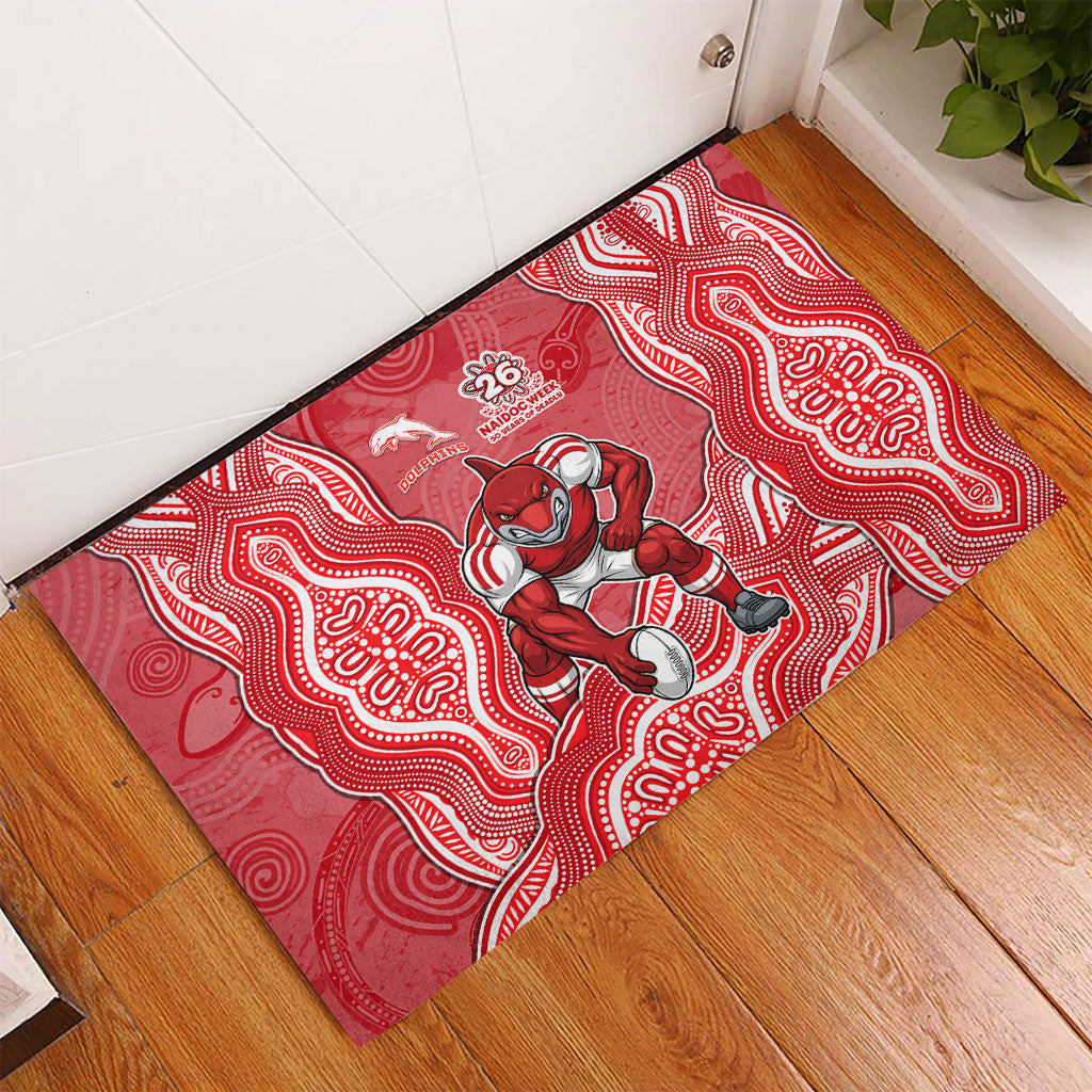 Dolphins NAIDOC Week 2026 Rubber Doormat First Nations of Australia Aboriginal Mascot Rugby