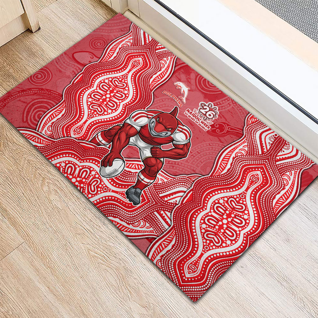 Dolphins NAIDOC Week 2026 Rubber Doormat First Nations of Australia Aboriginal Mascot Rugby