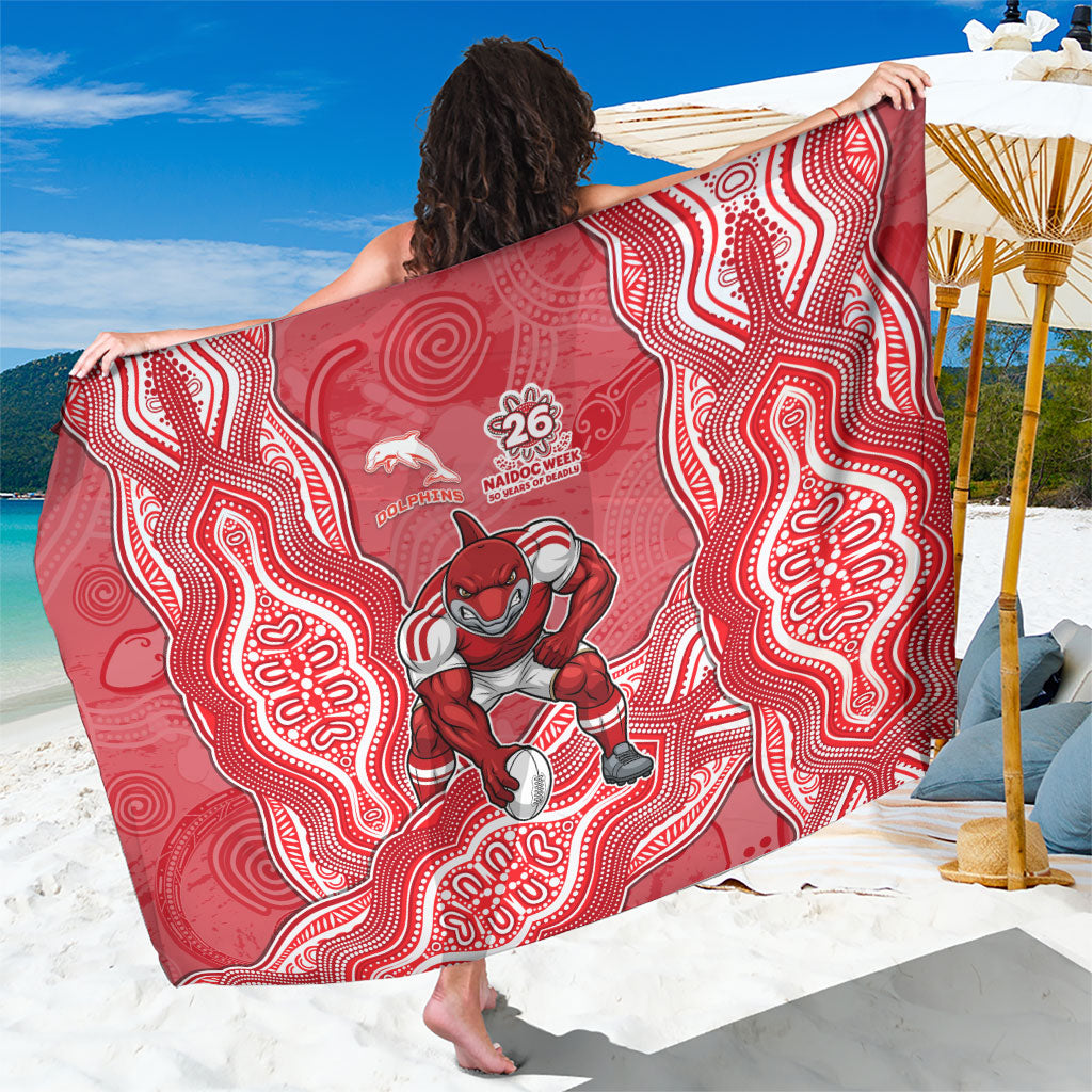 Dolphins NAIDOC Week 2026 Sarong First Nations of Australia Aboriginal Mascot Rugby