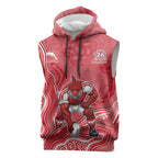 Dolphins NAIDOC Week 2026 Sleeveless Hoodie First Nations of Australia Aboriginal Mascot Rugby