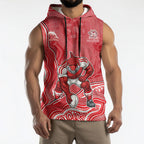 Dolphins NAIDOC Week 2026 Sleeveless Hoodie First Nations of Australia Aboriginal Mascot Rugby