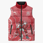 Dolphins NAIDOC Week 2026 Sleeveless Puffer Jacket First Nations of Australia Aboriginal Mascot Rugby