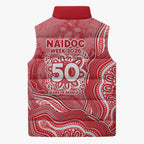 Dolphins NAIDOC Week 2026 Sleeveless Puffer Jacket First Nations of Australia Aboriginal Mascot Rugby