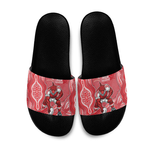 Dolphins NAIDOC Week 2026 Slide Sandals First Nations of Australia Aboriginal Mascot Rugby