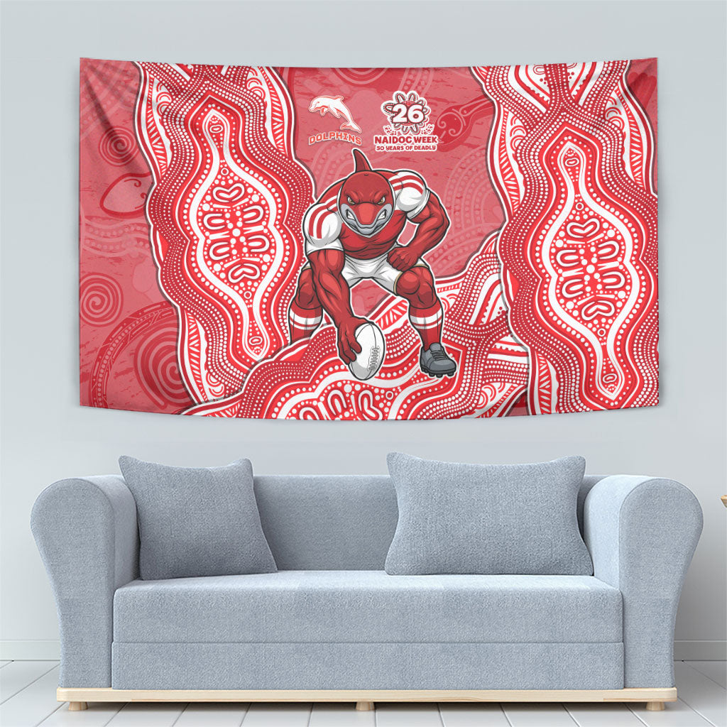 Dolphins NAIDOC Week 2026 Tapestry First Nations of Australia Aboriginal Mascot Rugby