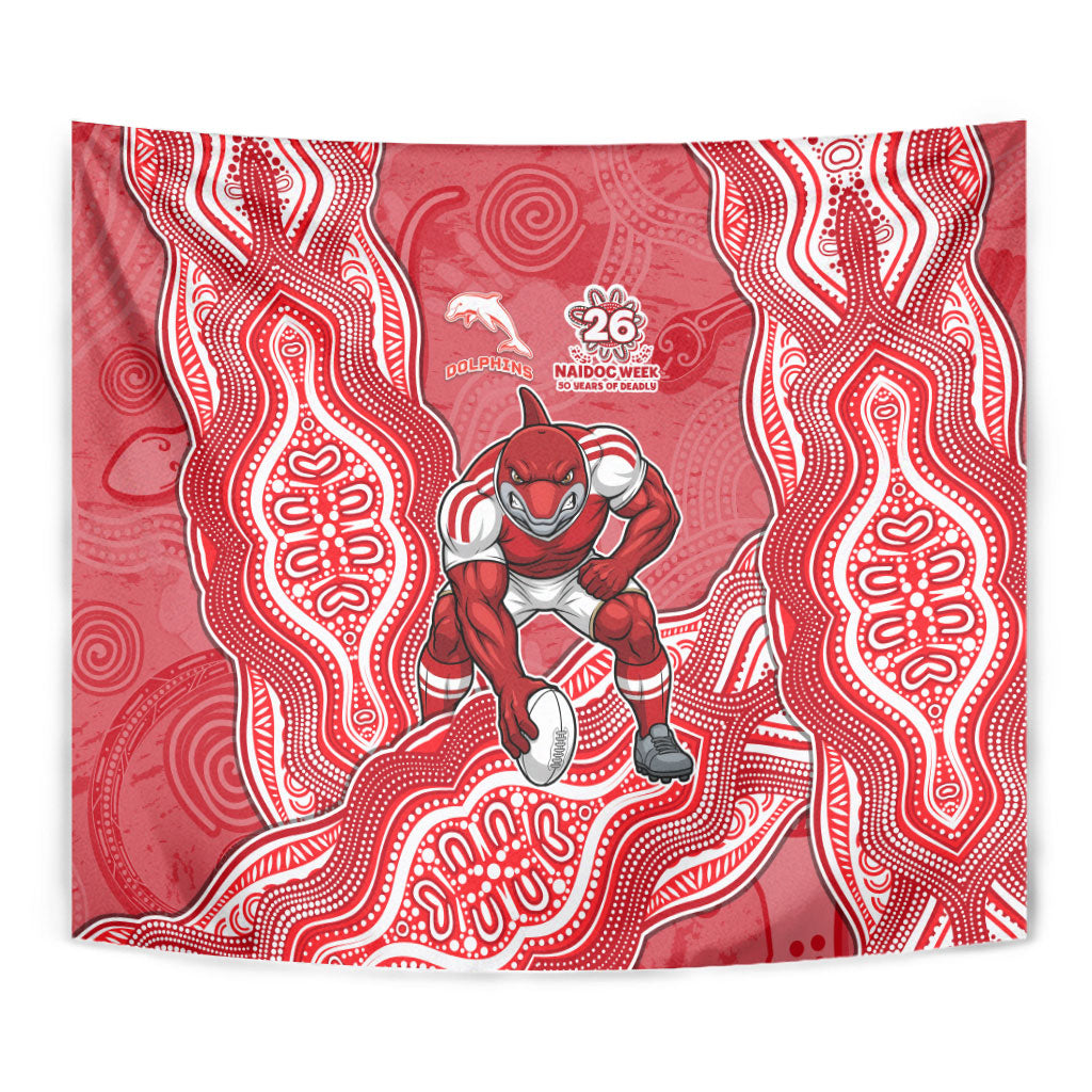 Dolphins NAIDOC Week 2026 Tapestry First Nations of Australia Aboriginal Mascot Rugby