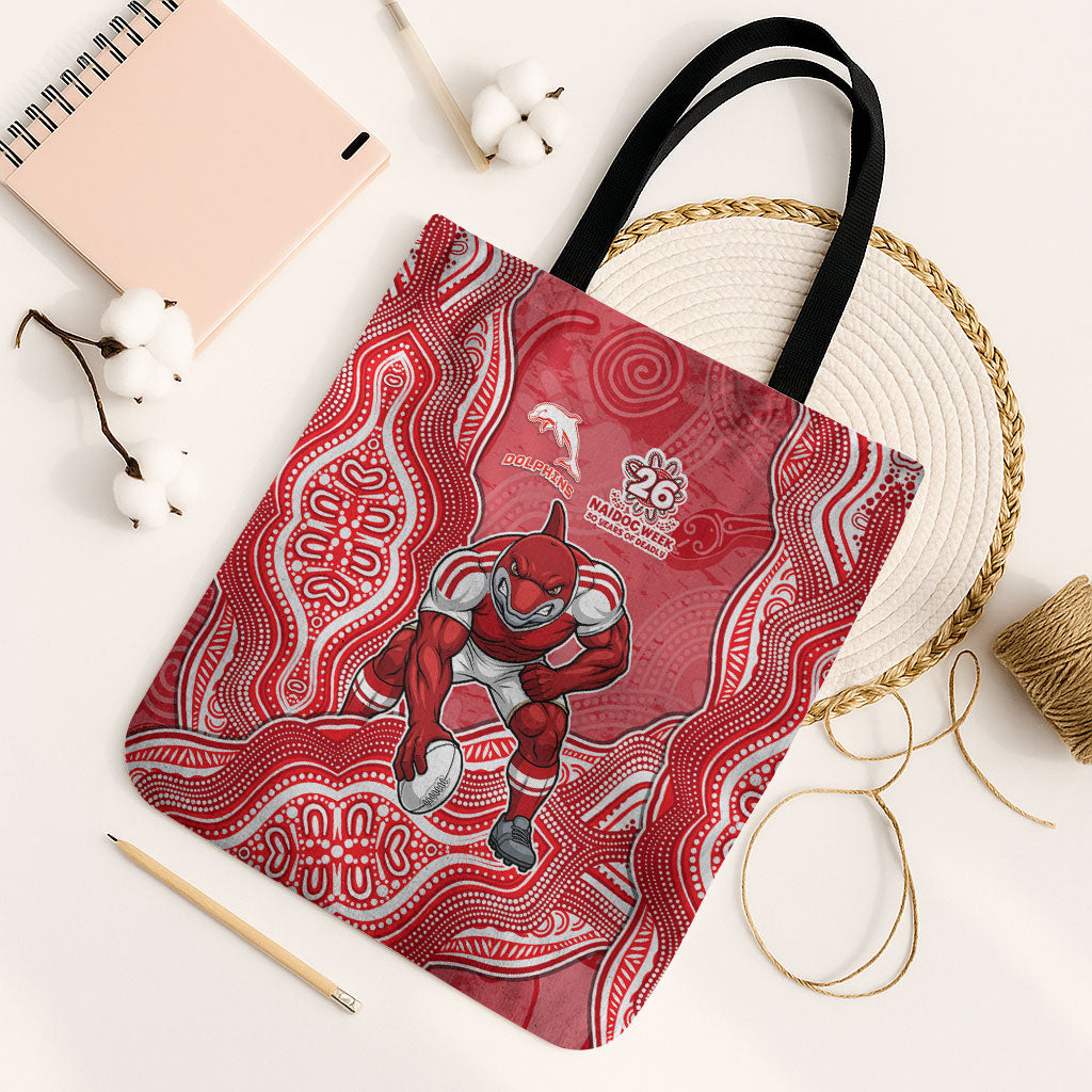 Dolphins NAIDOC Week 2026 Tote Bag First Nations of Australia Aboriginal Mascot Rugby