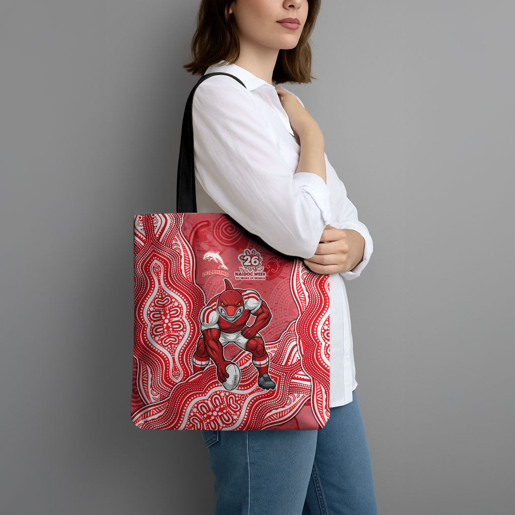 Dolphins NAIDOC Week 2026 Tote Bag First Nations of Australia Aboriginal Mascot Rugby