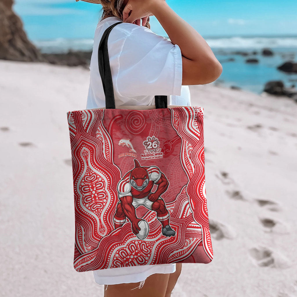 Dolphins NAIDOC Week 2026 Tote Bag First Nations of Australia Aboriginal Mascot Rugby