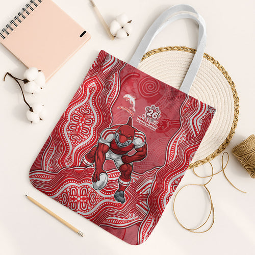 Dolphins NAIDOC Week 2026 Tote Bag First Nations of Australia Aboriginal Mascot Rugby