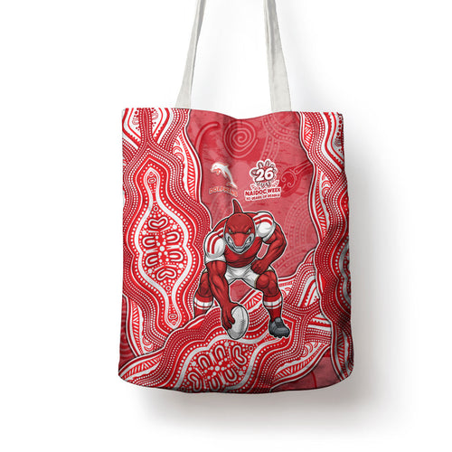 Dolphins NAIDOC Week 2026 Tote Bag First Nations of Australia Aboriginal Mascot Rugby