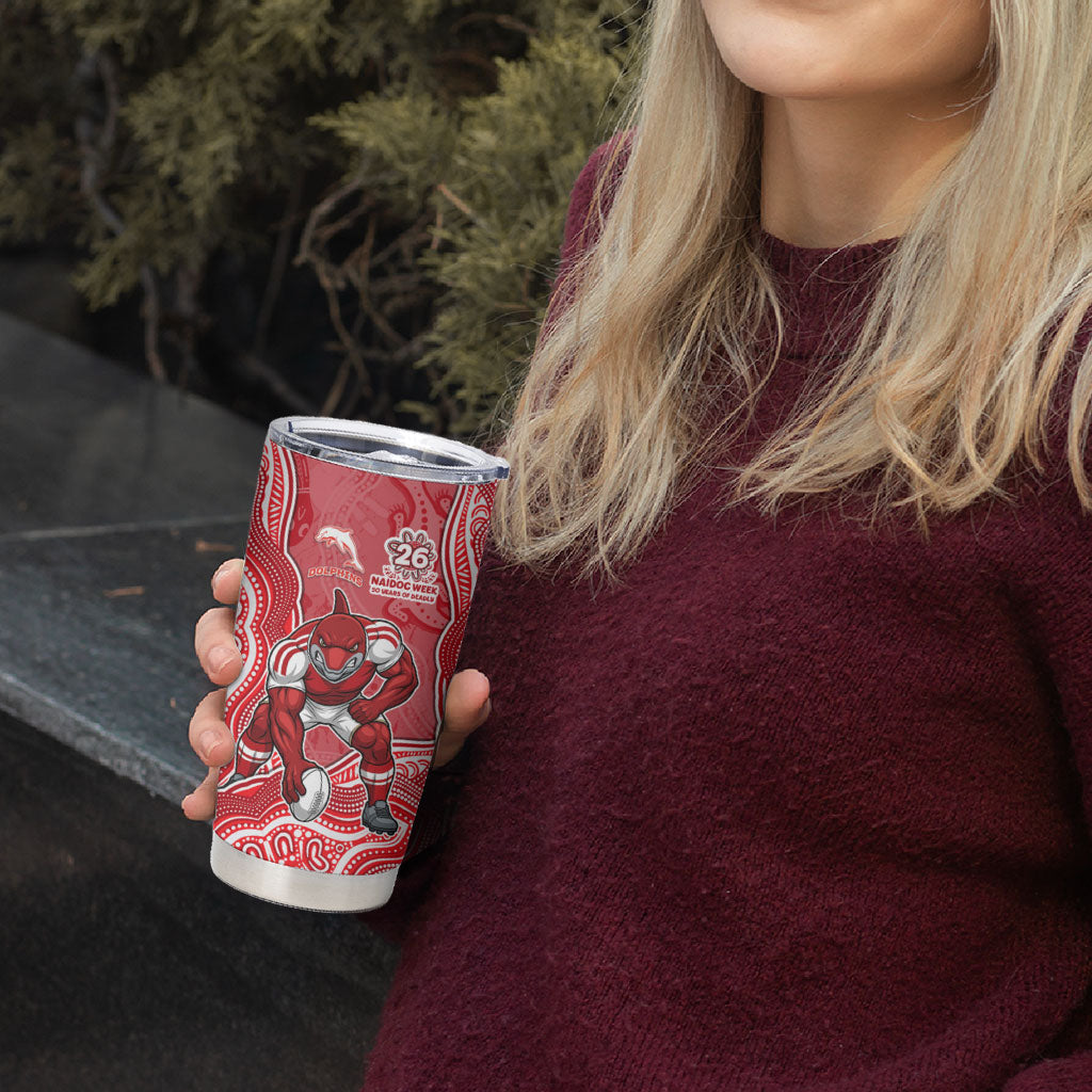 Dolphins NAIDOC Week 2026 Tumbler Cup First Nations of Australia Aboriginal Mascot Rugby