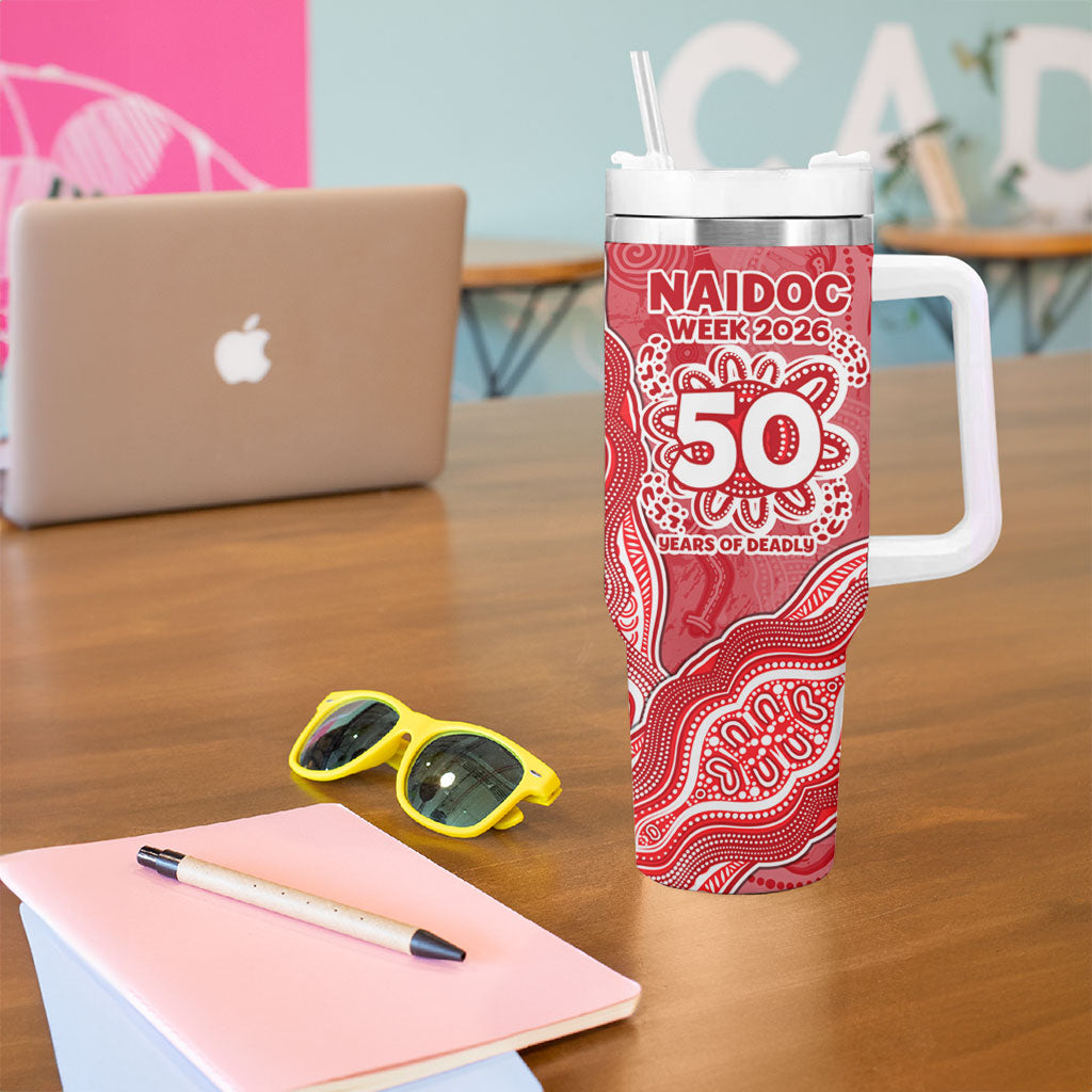 Dolphins NAIDOC Week 2026 Tumbler With Handle First Nations of Australia Aboriginal Mascot Rugby