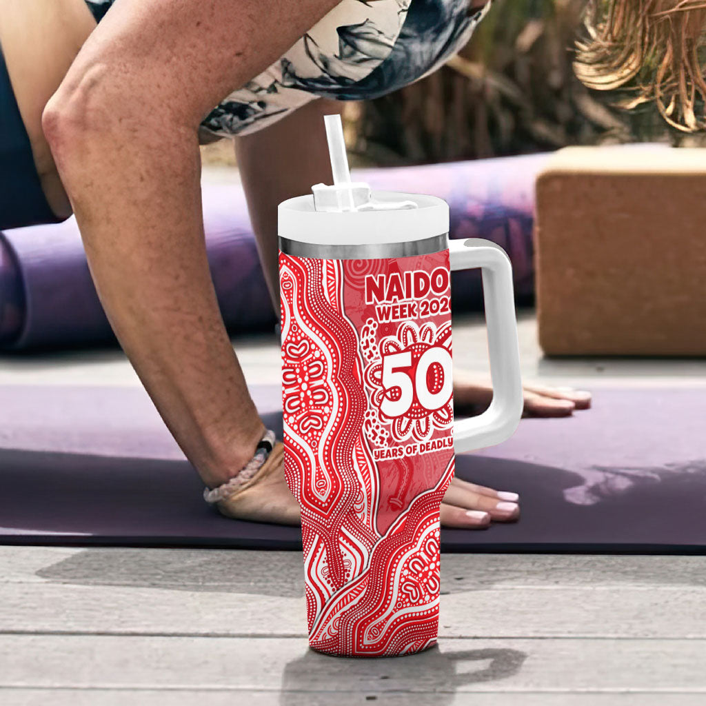 Dolphins NAIDOC Week 2026 Tumbler With Handle First Nations of Australia Aboriginal Mascot Rugby