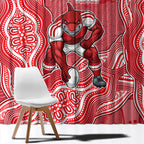 Dolphins NAIDOC Week 2026 Window Curtain First Nations of Australia Aboriginal Mascot Rugby