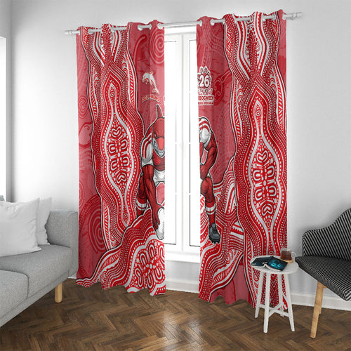 Dolphins NAIDOC Week 2026 Window Curtain First Nations of Australia Aboriginal Mascot Rugby