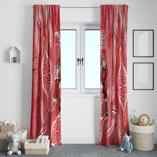 Dolphins NAIDOC Week 2026 Window Curtain First Nations of Australia Aboriginal Mascot Rugby