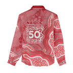 Dolphins NAIDOC Week 2026 Women Casual Shirt First Nations of Australia Aboriginal Mascot Rugby