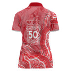 Dolphins NAIDOC Week 2026 Women Polo Shirt First Nations of Australia Aboriginal Mascot Rugby