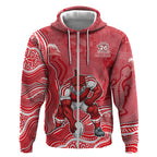 Dolphins NAIDOC Week 2026 Zip Hoodie First Nations of Australia Aboriginal Mascot Rugby