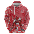 Dolphins NAIDOC Week 2026 Zip Hoodie First Nations of Australia Aboriginal Mascot Rugby