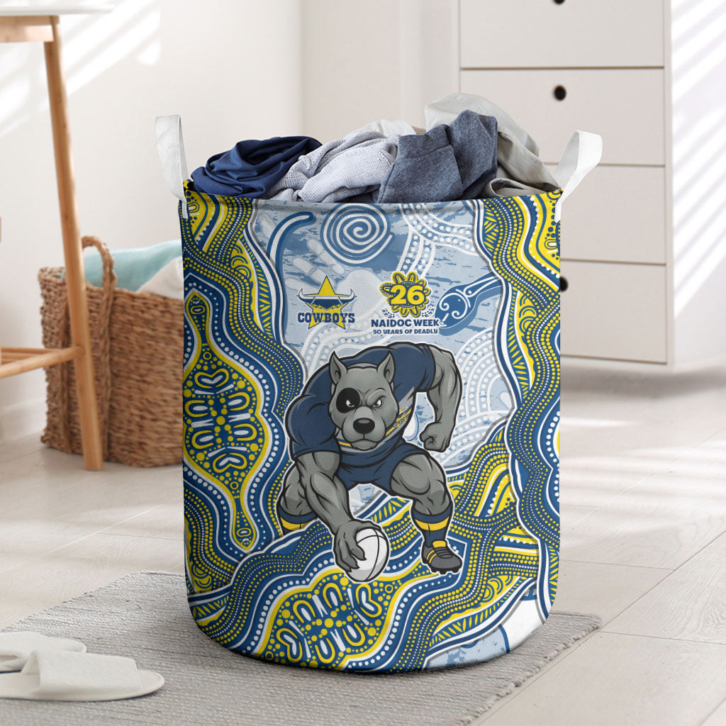 North Queensland Cowboys NAIDOC Week 2026 Laundry Basket First Nations of Australia Aboriginal Mascot Rugby