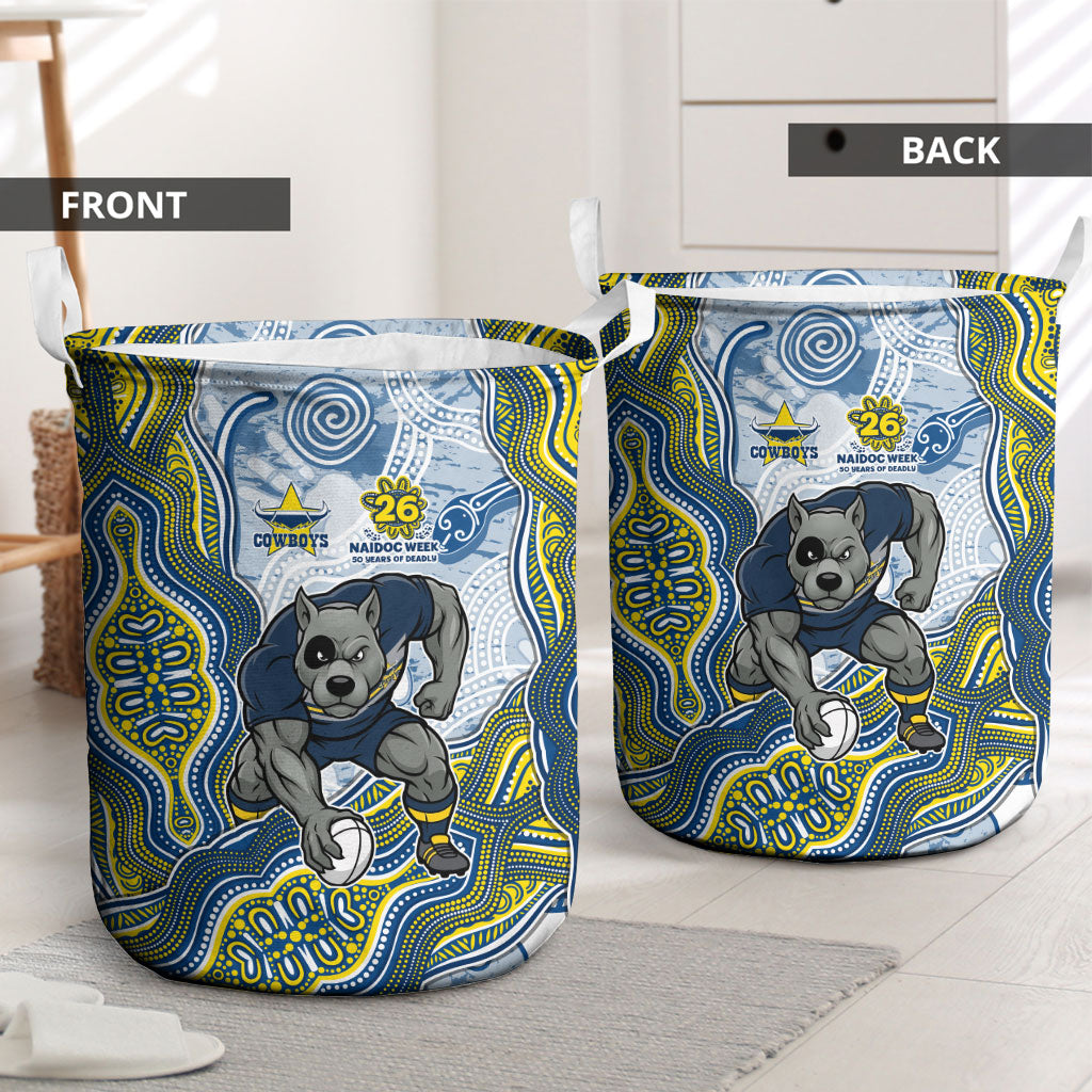North Queensland Cowboys NAIDOC Week 2026 Laundry Basket First Nations of Australia Aboriginal Mascot Rugby