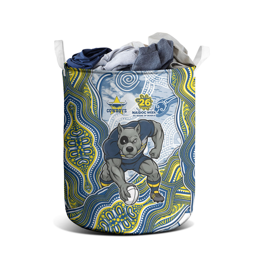 North Queensland Cowboys NAIDOC Week 2026 Laundry Basket First Nations of Australia Aboriginal Mascot Rugby