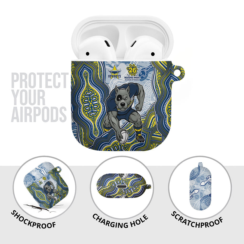 North Queensland Cowboys NAIDOC Week 2026 AirPods Case First Nations of Australia Aboriginal Mascot Rugby