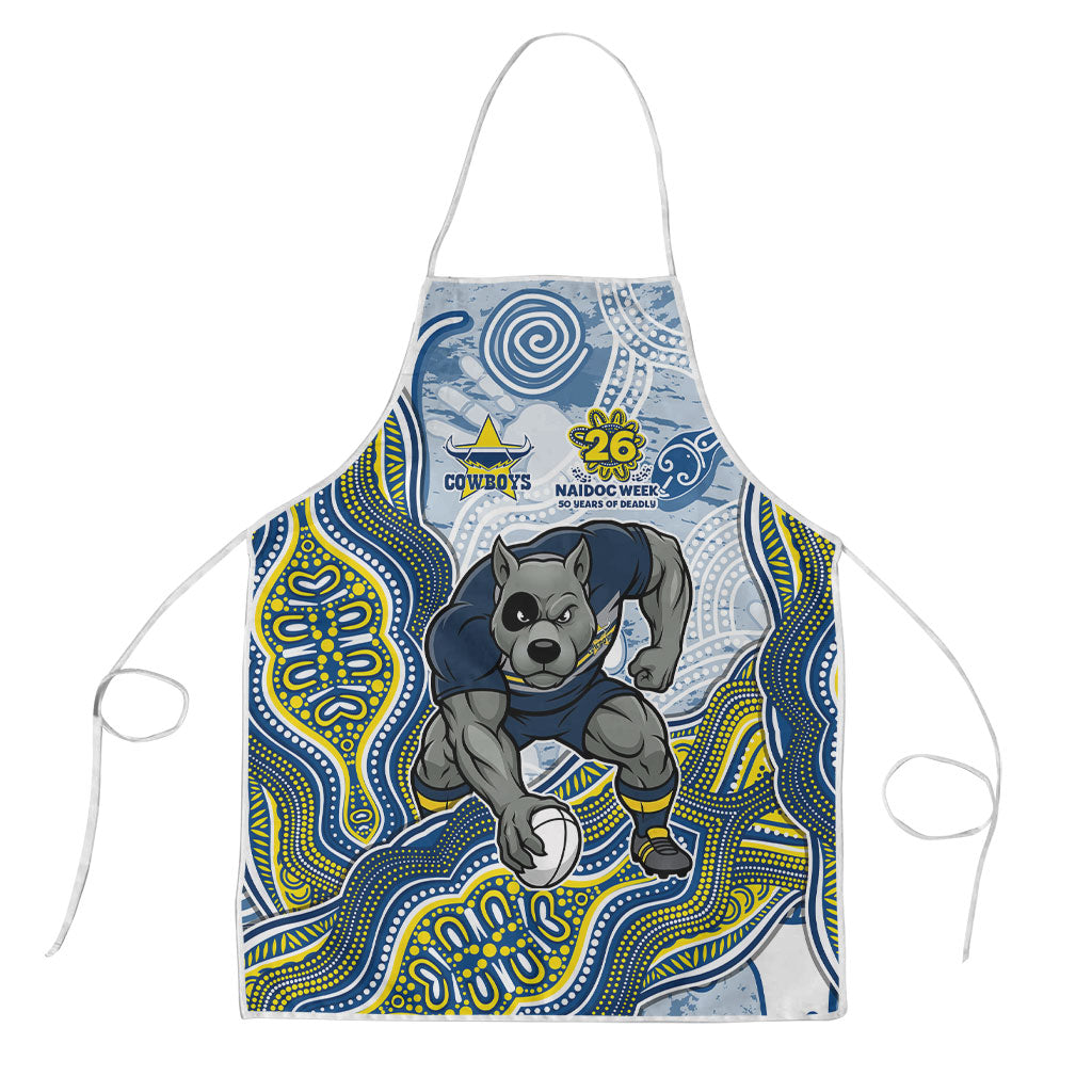 North Queensland Cowboys NAIDOC Week 2026 Apron First Nations of Australia Aboriginal Mascot Rugby