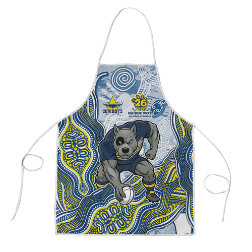 North Queensland Cowboys NAIDOC Week 2026 Apron First Nations of Australia Aboriginal Mascot Rugby