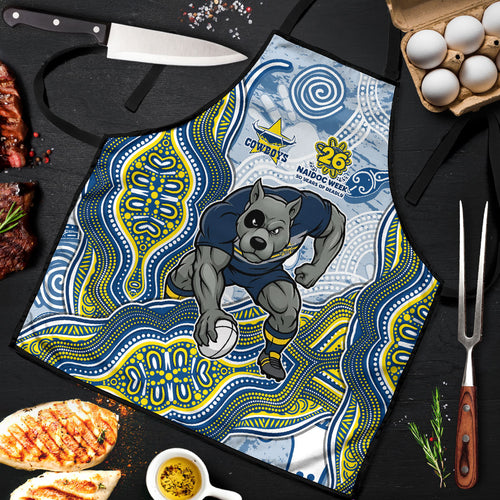 North Queensland Cowboys NAIDOC Week 2026 Apron First Nations of Australia Aboriginal Mascot Rugby