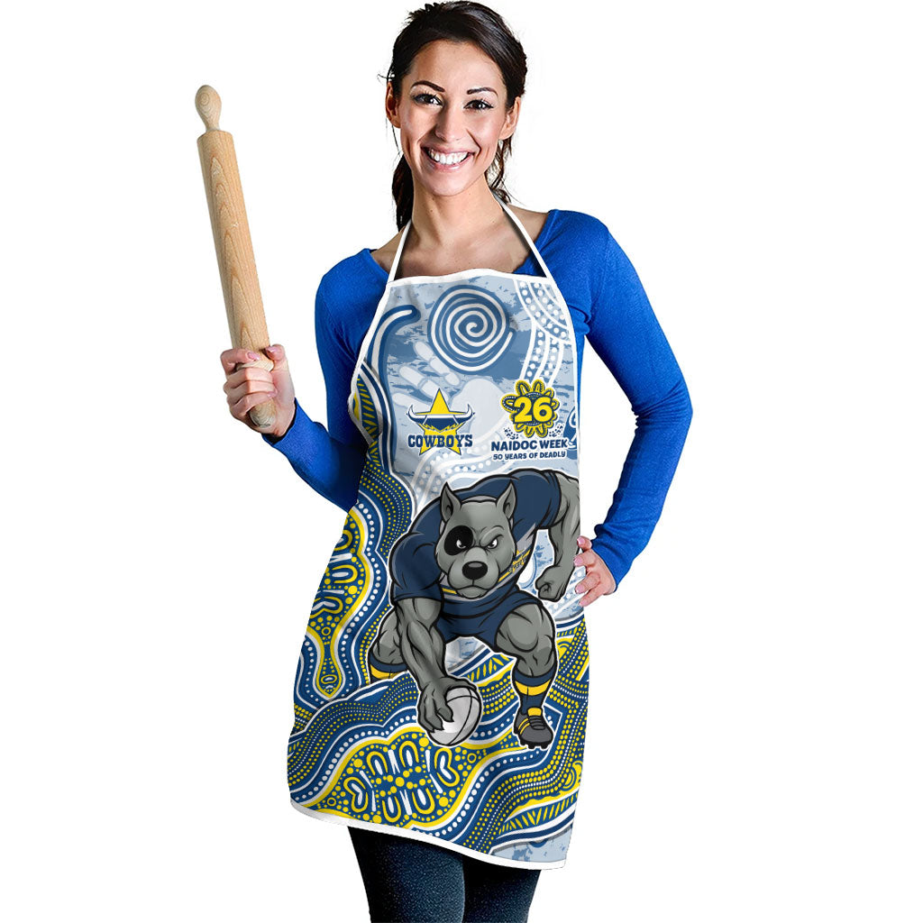 North Queensland Cowboys NAIDOC Week 2026 Apron First Nations of Australia Aboriginal Mascot Rugby