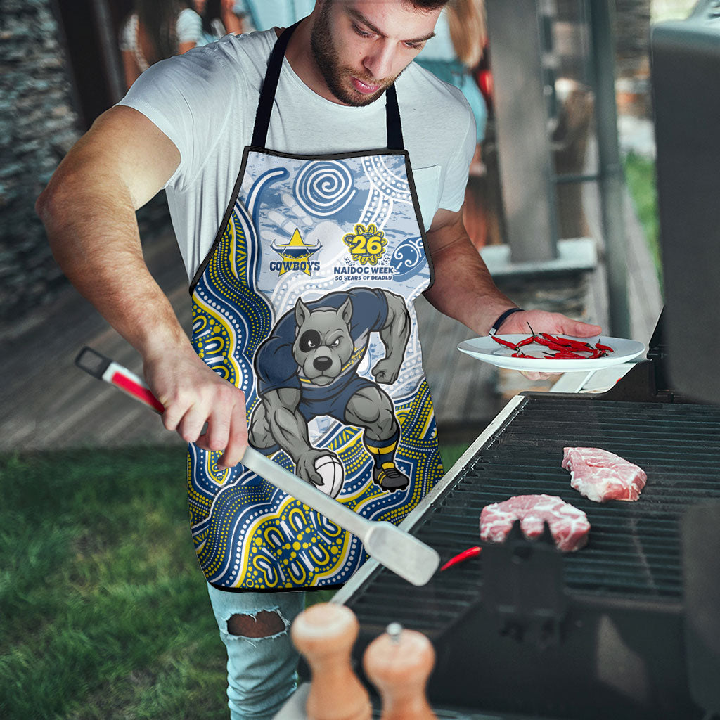 North Queensland Cowboys NAIDOC Week 2026 Apron First Nations of Australia Aboriginal Mascot Rugby