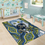 North Queensland Cowboys NAIDOC Week 2026 Area Rug First Nations of Australia Aboriginal Mascot Rugby