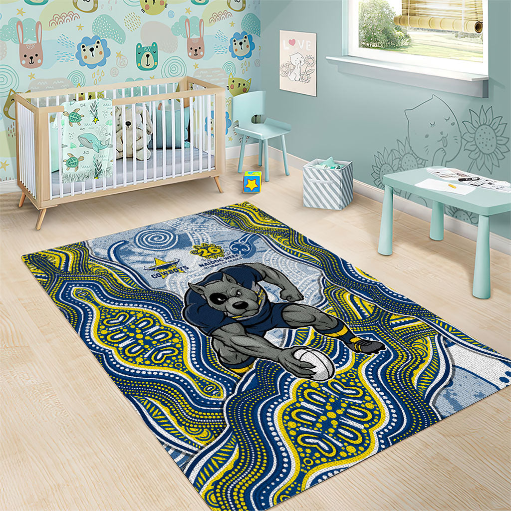 North Queensland Cowboys NAIDOC Week 2026 Area Rug First Nations of Australia Aboriginal Mascot Rugby